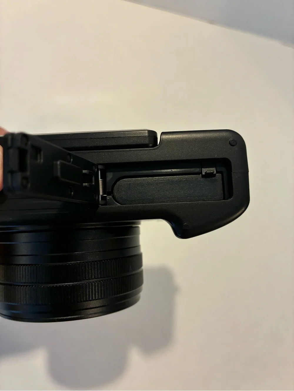 Compact Black and Silver Digital Camera with Auto Focus